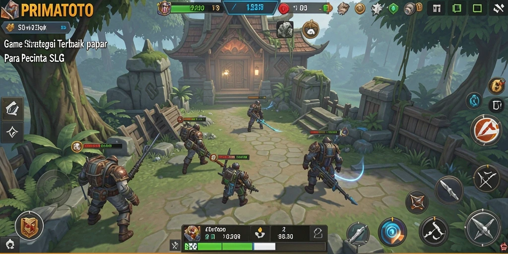 Gameplay SLG yang seru dan intens di PRIMATOTO.